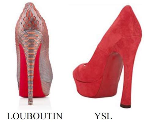 louboutin v. yves saint laurent|christian louboutin v ysl.